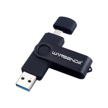 Load image into Gallery viewer, New Usb 3.0 Wansenda OTG USB flash drive for SmartPhone/Tablet/PC 8GB 16GB 32GB 64GB 128GB 256GB Pendrive High speed pen drive