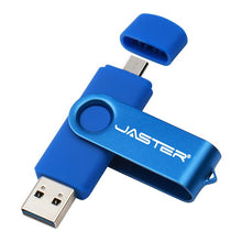 Load image into Gallery viewer, New usb 2.0 OTG USB Flash Drive 64gb 128gb High Speed Pen Drive 8gb 16gb 32gb Pendrive Micro USB Stick Flash Drive for Mobile/PC
