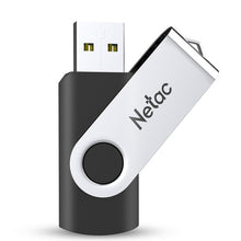 Load image into Gallery viewer, Netac Mental USB Flash Drive 16GB 32GB 64GB usb stick pen drive Pendrive USB 3.0 USB Flash Memory Stick usb key Black color
