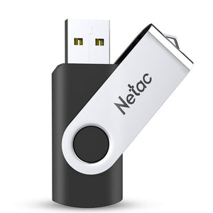 Netac Mental USB Flash Drive 16GB 32GB 64GB usb stick pen drive Pendrive USB 3.0 USB Flash Memory Stick usb key Black color