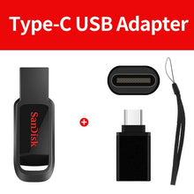 Load image into Gallery viewer, SanDisk CZ61 USB Flash Drive 128GB/64GB/32GB/16GB Pen Drive Pendrive USB 2.0 Flash Drive Memory stick USB disk usb flash
