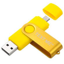 Load image into Gallery viewer, TEXT ME usb flash drives OTG pen drive  pendrive usb stick  4gb 8gb 16gb 32gb 64gb
