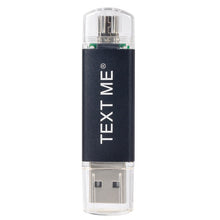 Load image into Gallery viewer, TEXT ME creative OTG usb 2.0 64GB USB flash drive pen drive 4GB 8GB 16GB 32GB memory Stick
