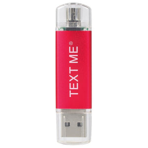 TEXT ME creative OTG usb 2.0 64GB USB flash drive pen drive 4GB 8GB 16GB 32GB memory Stick