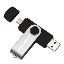 Load image into Gallery viewer, JASTER High Speed USB Flash Drive OTG Pen Drive 128gb 64gb Usb Stick 32gb 256gb Pendrive Flash Disk for Android SmartPhone/PC

