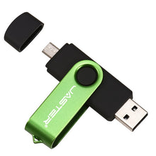 Load image into Gallery viewer, JASTER High Speed USB Flash Drive OTG Pen Drive 128gb 64gb Usb Stick 32gb 256gb Pendrive Flash Disk for Android SmartPhone/PC
