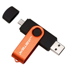 Load image into Gallery viewer, JASTER High Speed USB Flash Drive OTG Pen Drive 128gb 64gb Usb Stick 32gb 256gb Pendrive Flash Disk for Android SmartPhone/PC
